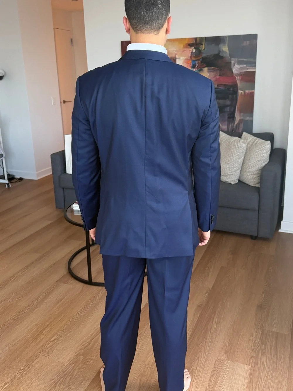 Hugo Boss Men's Navy Two-Piece Suit